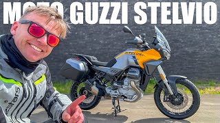Moto Guzzi Stelvio First Ride Review : Better as a BMW 1300 GS?