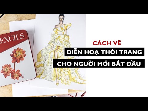 Video Cách Vẽ Diễn Hoạ Thời Trang Cho Người Mới Bắt Đầu - youtube