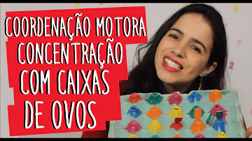 O que fazer com caixa de ovo para brincar?