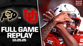 Colorado vs. Utah Football Full Game Replay (10.25.25) | 2025 Big 12 Football