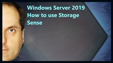 Windows Server 2019 How to use Storage Sense