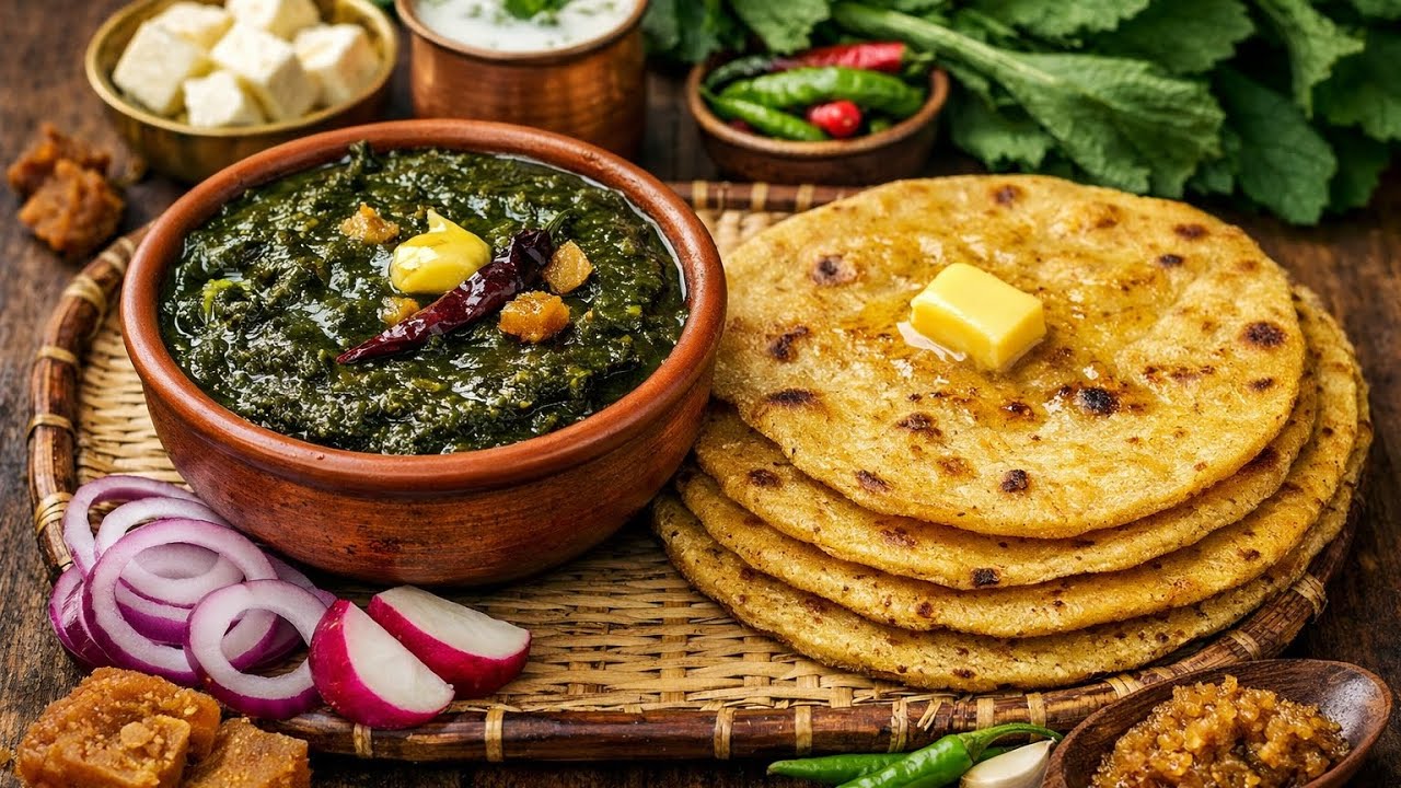 Sarso ka saag | season khatam hone se phele ek akri bar bana diya #saritassecretrecipe #sarsokasaag