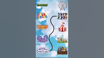 Connect with correct pair ✅ Zoonomaly, TADC, FNAF, Indigo Park, Smiling Critters