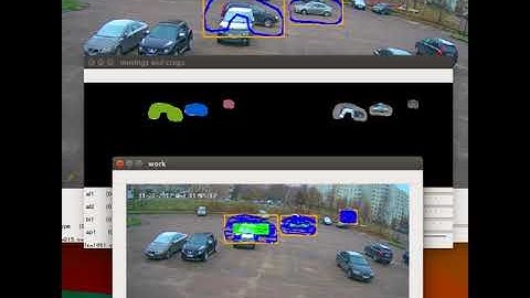 Tracking of overlapped objects