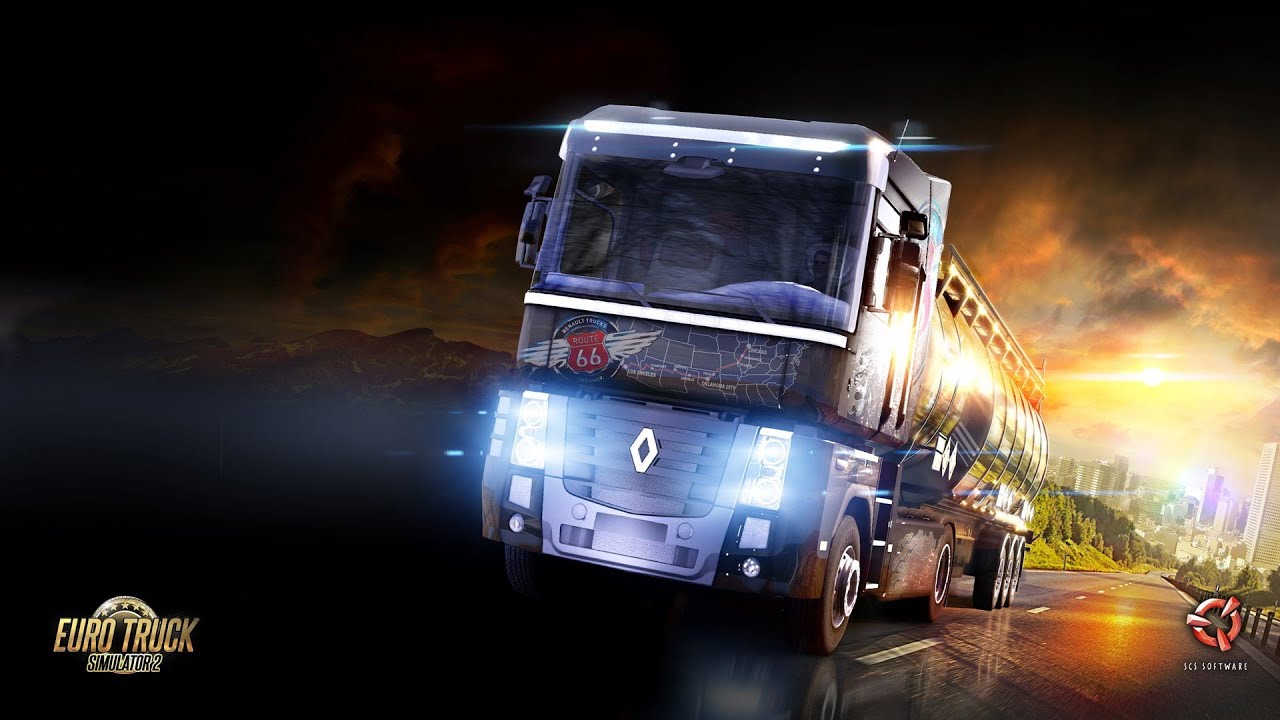 Euro Truck Simulator 2 : Впервые За Рулём ! Дальняк в Конвое (2К) 