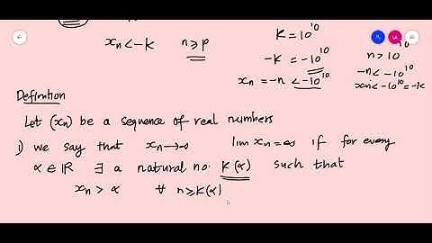 Mathematical Analysis Module II Class 38 Properly Divergent Sequences Examples and Definitions