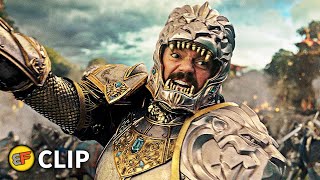 Final Battle - King Llane's Death Scene | Warcraft (2016) Movie Clip HD 4K