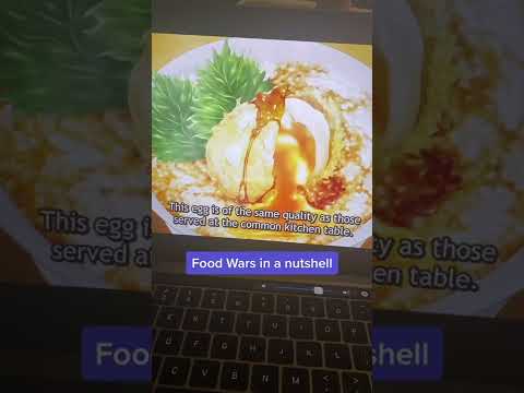 The Food Wars Anime in a nutshell