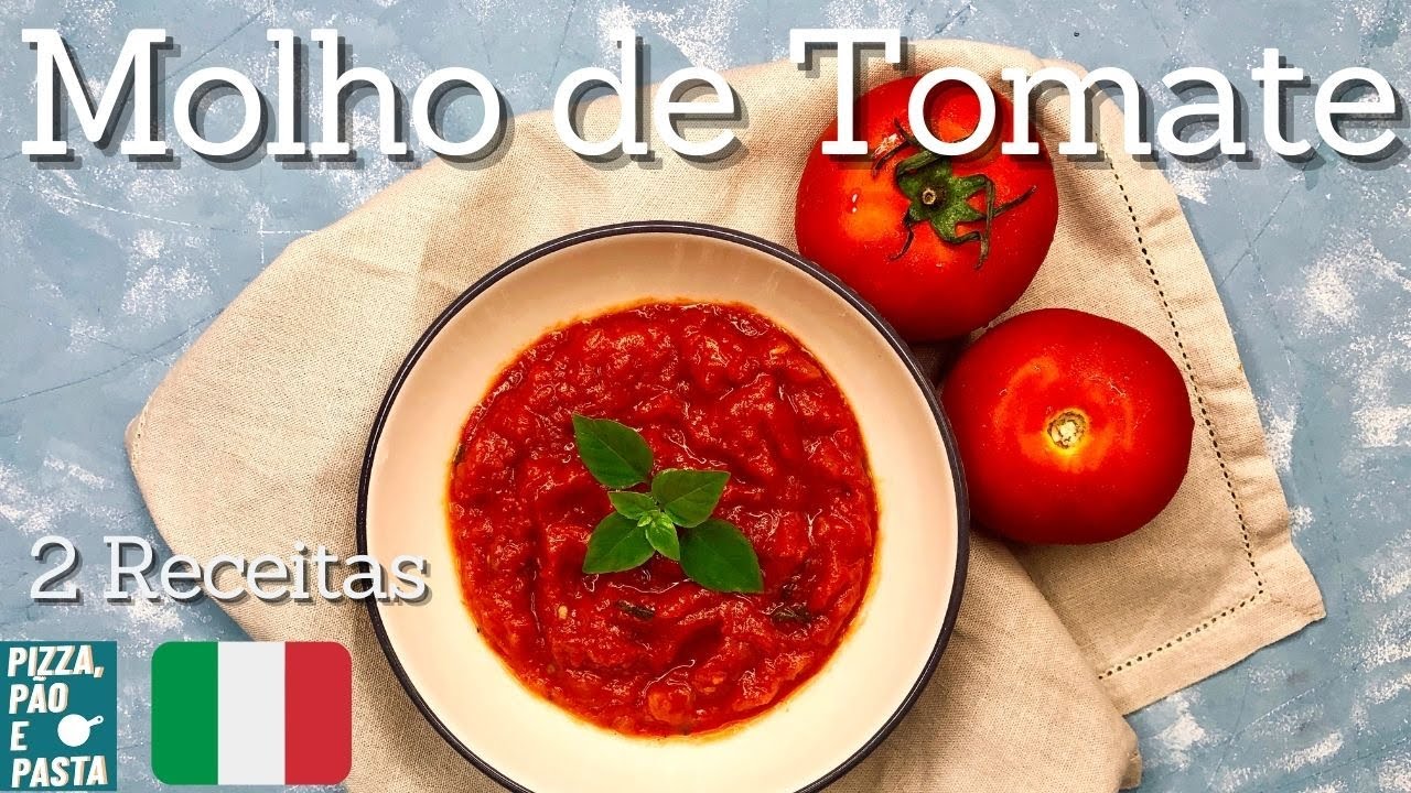 Molho de Tomate para Pizza. Fácil, rápido e caseiro!