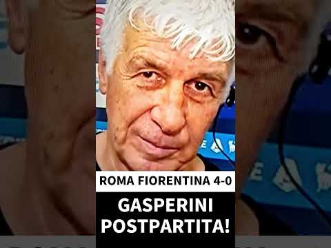 Video ROMA FIORENTINA 4-0 GASPERINI POSTPARTITA!