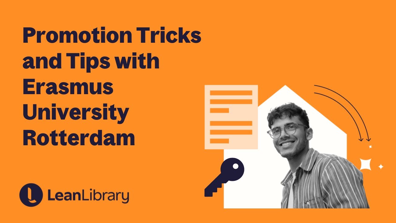 Promotion Tricks and Tips with Erasmus University Rotterdam
