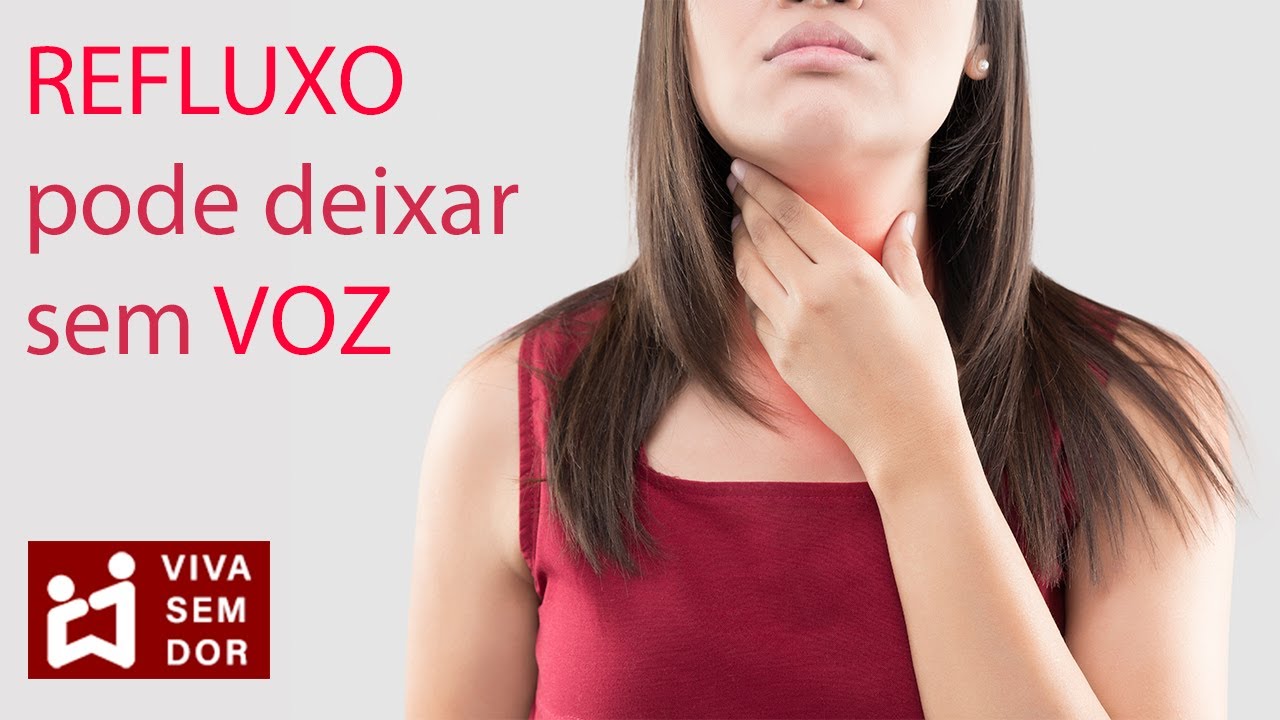 Refluxo pode afetar as cordas vocais até ficar sem voz.