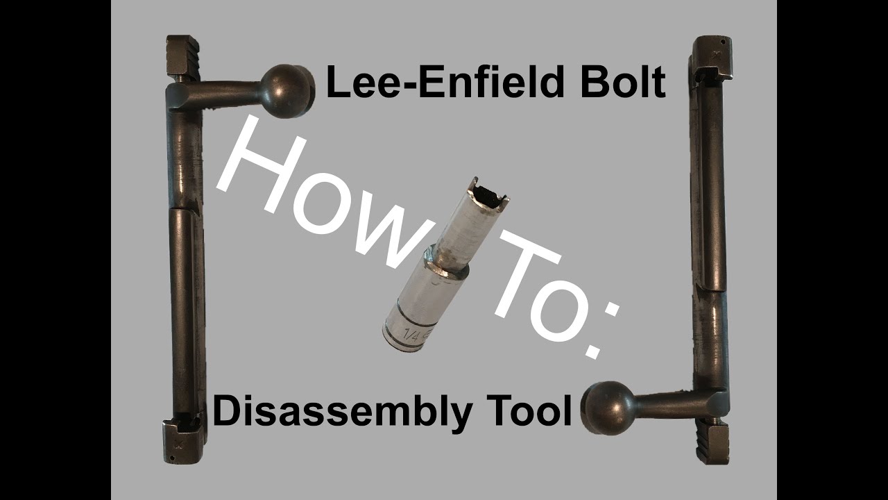 How To Lee Enfield bolt tool YouTube