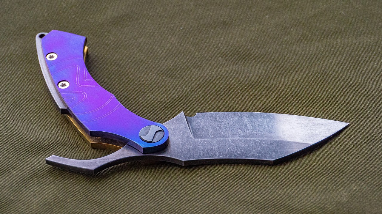 Making Friction Folder Knife from Scrap Metal