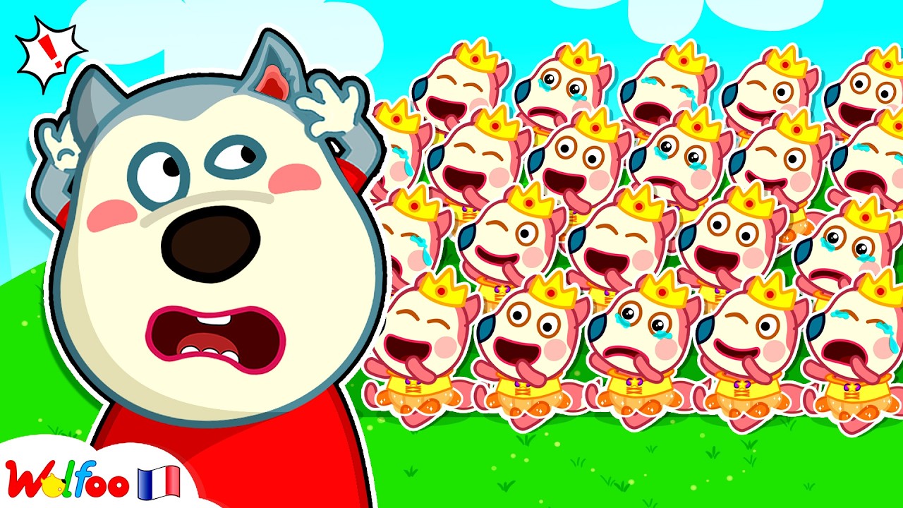 Wolfoo A Adopté 100 Nouveaux Frères Et Sœurs 👶 La Famille Wolfoo S'amuse Bien 🎉Collection D'épisodes