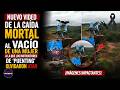 😱Nuevo VIDEO de caída mortal al vacío de mujer a la que los instructores de 'puenting olvidaron atar