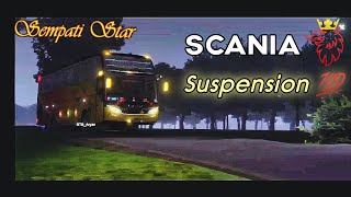 Scania সাসপেনশন পুরাই আগুন 🔥 bussid multiplayer night gameplay 2026 | bus Sempati Star screenshot 2