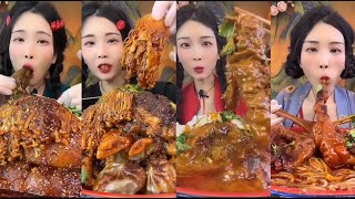 【ASMR】【MUKBANG】紅燒肉 BIG BRAISED PORK BELLY | LOVE ASMR •JENNIE#mukbang #asmr #kwai #food #咀嚼音