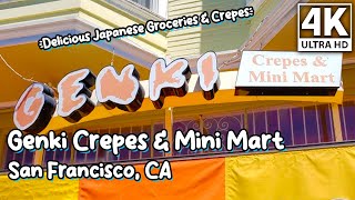 GENKI Crepes & Mini Mart | San Francisco, CA | Delicious Crepes and Japanese Groceries
