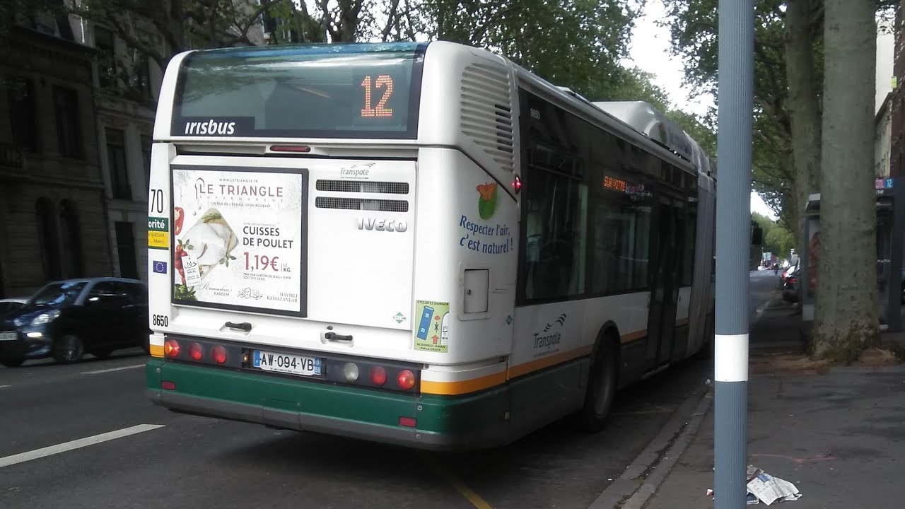 [Transpole] Voyage en Irisbus Citelis 18 GNC sur la ligne 12