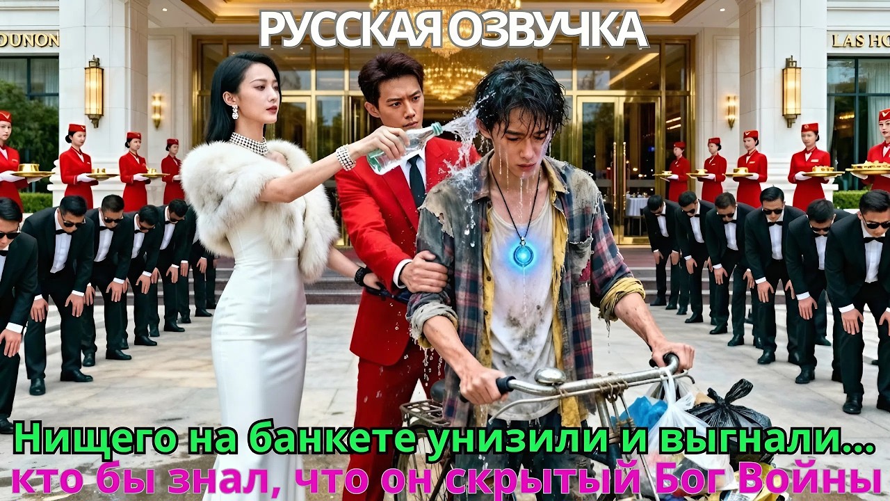 Нищего на банкете унизили и выгнали… кто бы знал, что он скрытый Бог Войны#дорама #drama #2025