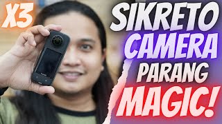 Sikretong Camera Parang Magic! Insta360 X3 Unboxing and Review!
