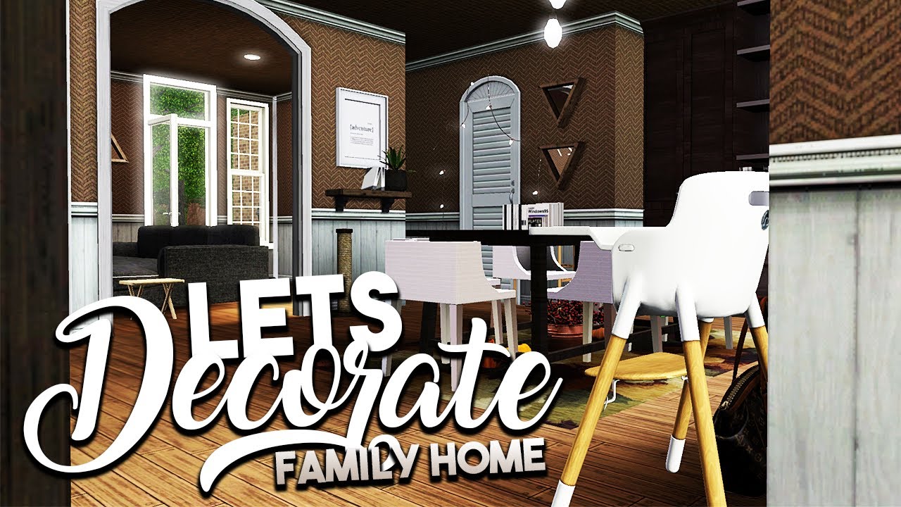 FALL FAMILY HOME 🍁 || Let's Decorate (SIMS 3)