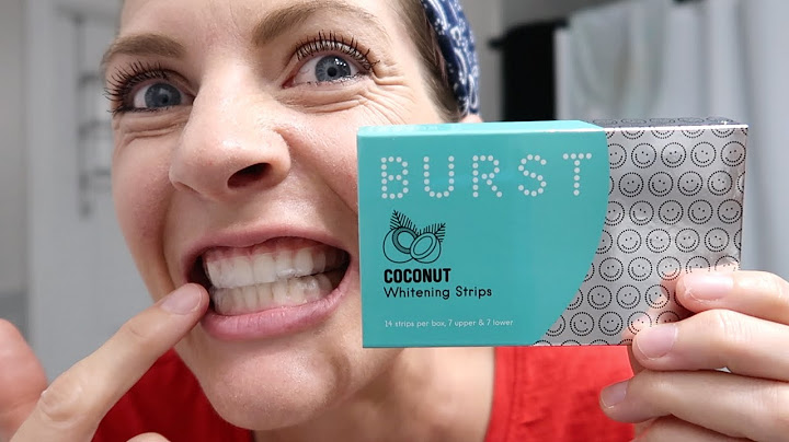 Coconut oil teeth whitening strips reviews
