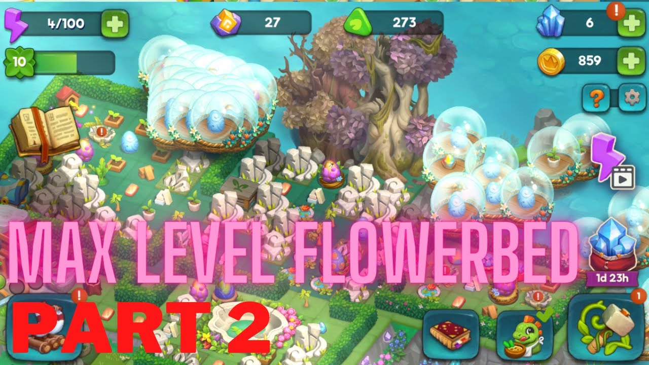 TROPİCS MERGE Max Level Flowerbed