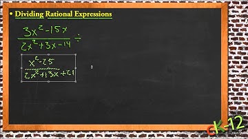 Dividing Rational Expressions: An Application (Algebra I)
