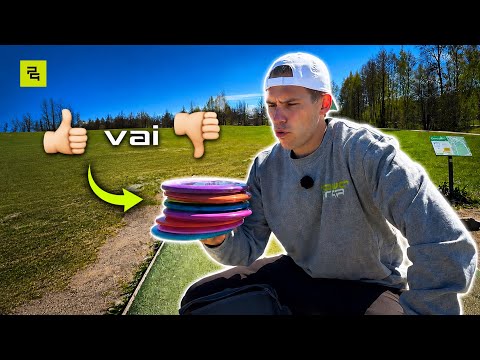 Testissä Prodigyn uutuudet! (Kivikon Frisbeegolfrata)
