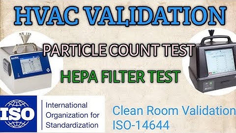 Particle count machine # HVACValidation #Cleanroom #AHUValidation
