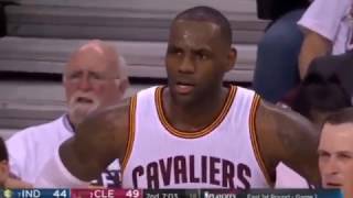 Lebron James 32 Points/13 Assists/6 Rebounds/3 Steals (4/15/2017) Game 1 Pacers vs. Cavaliers
