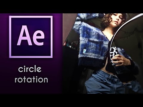 circle rotation (new) || After Effects Tutorial