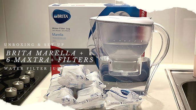 Brita Aluna Water Filter Setup and First Use Unboxing 