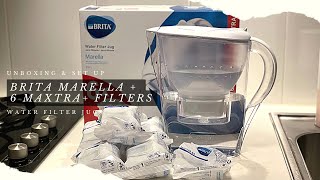 BRITA Marella 2.4L + 6 Maxtra+ Filters Unboxing and Full Setup