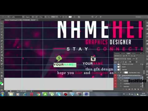 Youtube Channel art #1 Video Tutorial