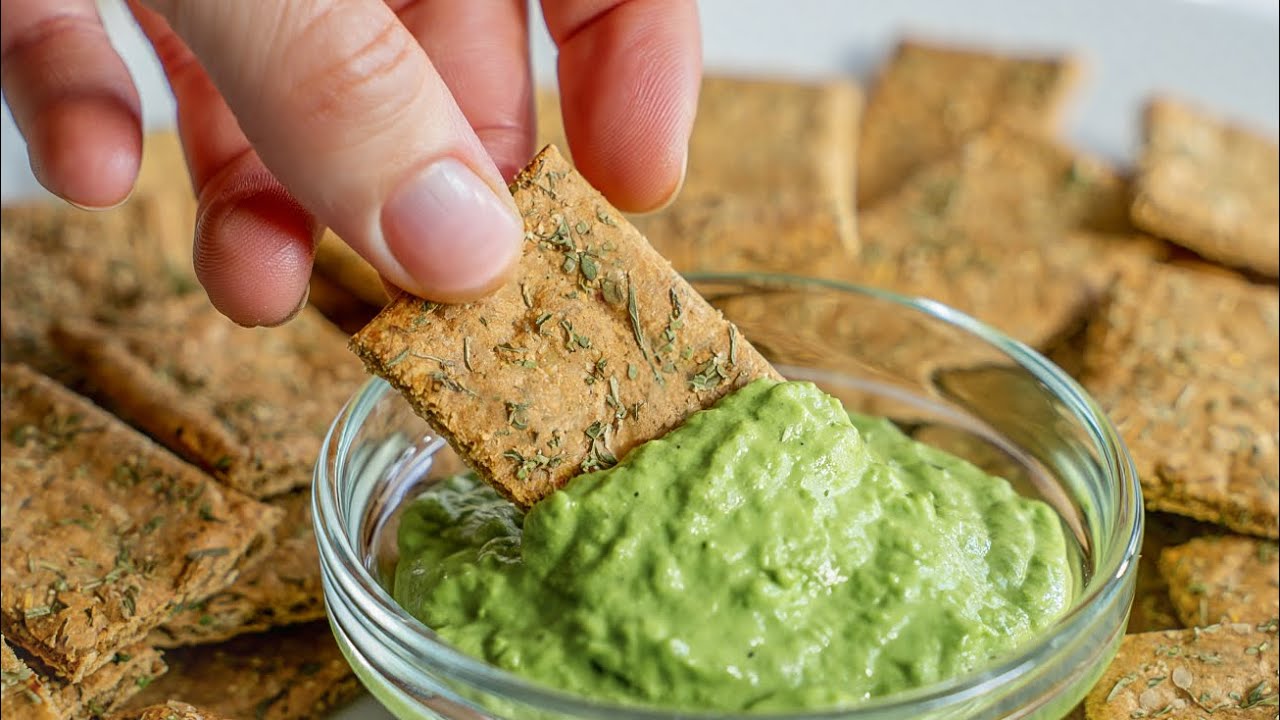 Лёгкие гречневые крекеры вкуснее чипсов! Быстро и просто!