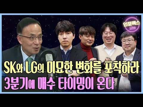 변화를 꿈꾸는 SK, LG는 어떻게 될까? 한국과 미국 개인의 자산 배분과 주가. 3분기 주식비중 확대할 때? [인포맥스 LIVE]