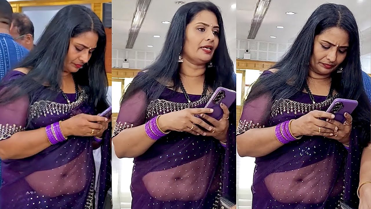 Jain joseph transparent saree navel  | serial actress Malayalam |