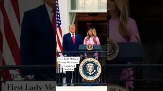 First Lady Melania Trump Honors a Historic American Tradition 🇺🇸🌷