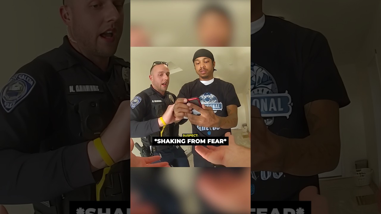 Heartwarming Moment Between Cops and a Scared Man ❤️👮‍♂️