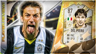 ICON 87 RATED ALESSANDRO DEL PIERO PLAYER REVIEW - FIFA 23 ULTIMATE TEAM