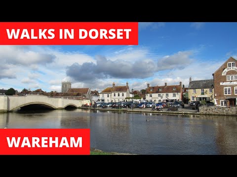WALKS IN DORSET at WAREHAM (THE RIVER FROME & RIVER PIDDLE) [4K]
