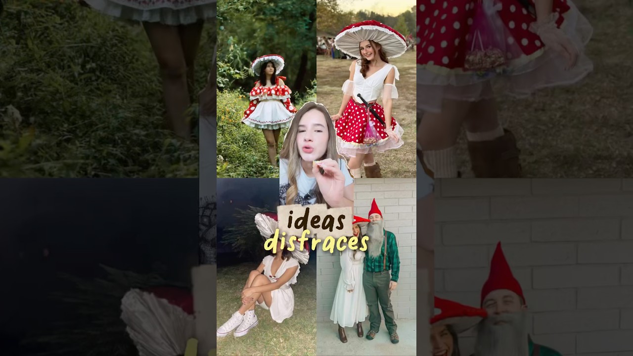 Ideas de disfraces poco comunes para Halloween 🎃