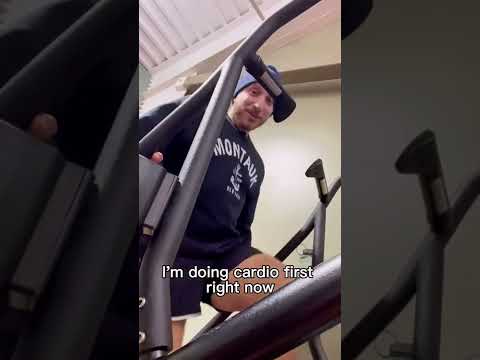 Should you do cardio BEFORE or AFTER weight training? #cardiobeforeworkout #cardiobeforeorafter #ca