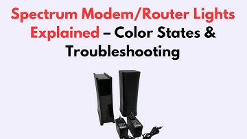 Spectrum Modem/Router Lights Explained – Color States & Troubleshooting