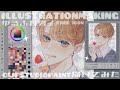 【クリスタ】ゆるふわ男子描いてみた【drawing with iPad Pro￤ENG SUB￤イラストメイキング】
