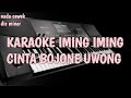 KARAOKE IMING IMING - CINTA BOJONE UWONG - NADA CEWEK DIS MINOR