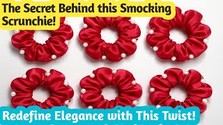 You Won’t Believe the Magic Behind This Red Beaded Scrunchie!New Stylish scrunchies making 